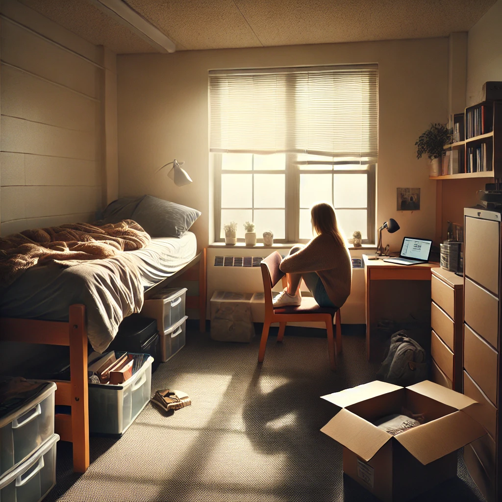 first weekend alone in college