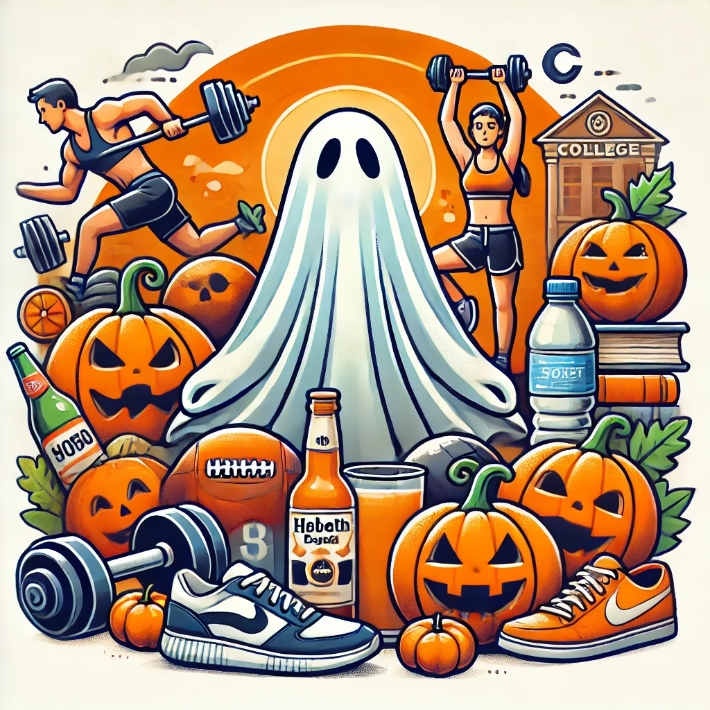 Sober and Fit Halloween in College