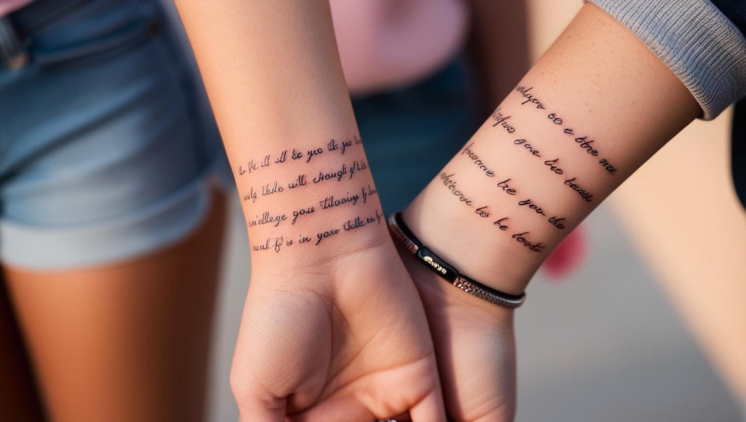 tiny tattoos that say more