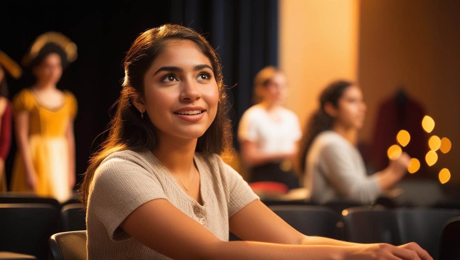 College Theater Rehearsals