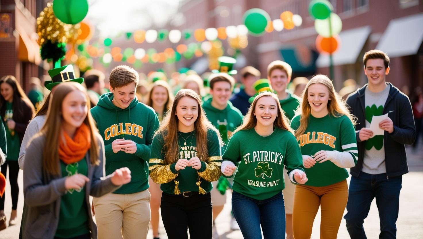 College St. Patrick’s Day Treasure Hunt