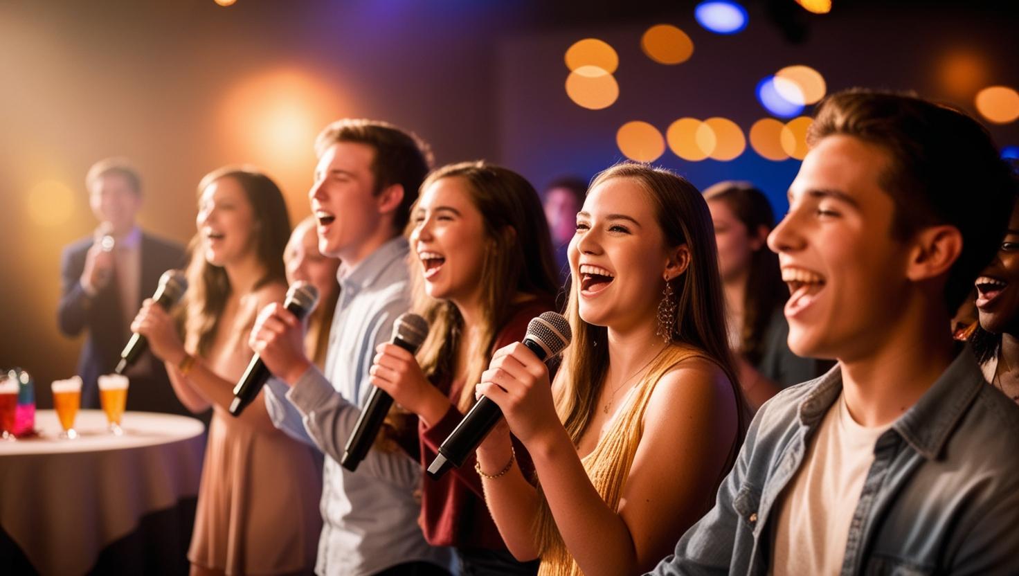 Karaoke contest magic on campus