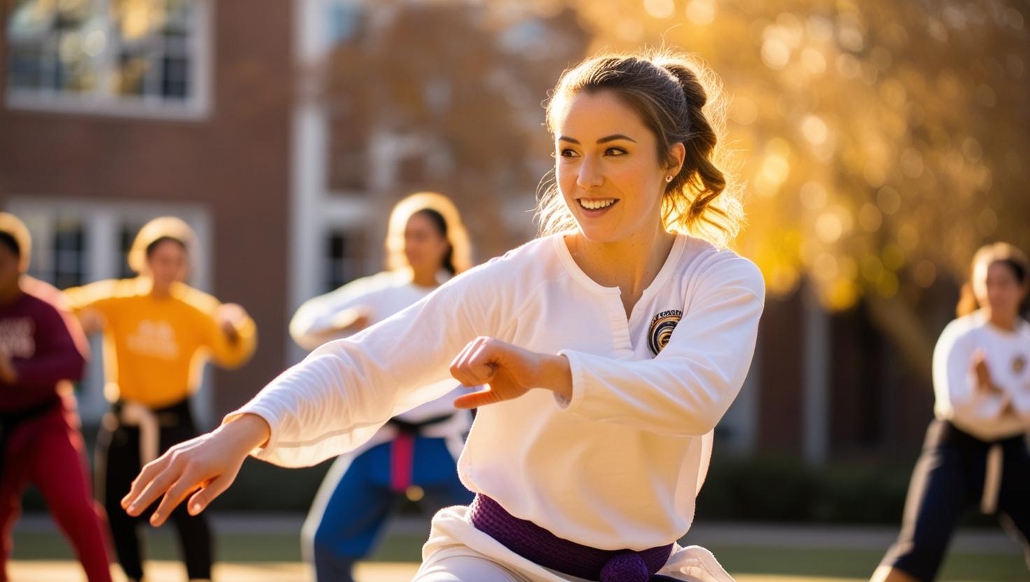 Free Capoeira class on campus