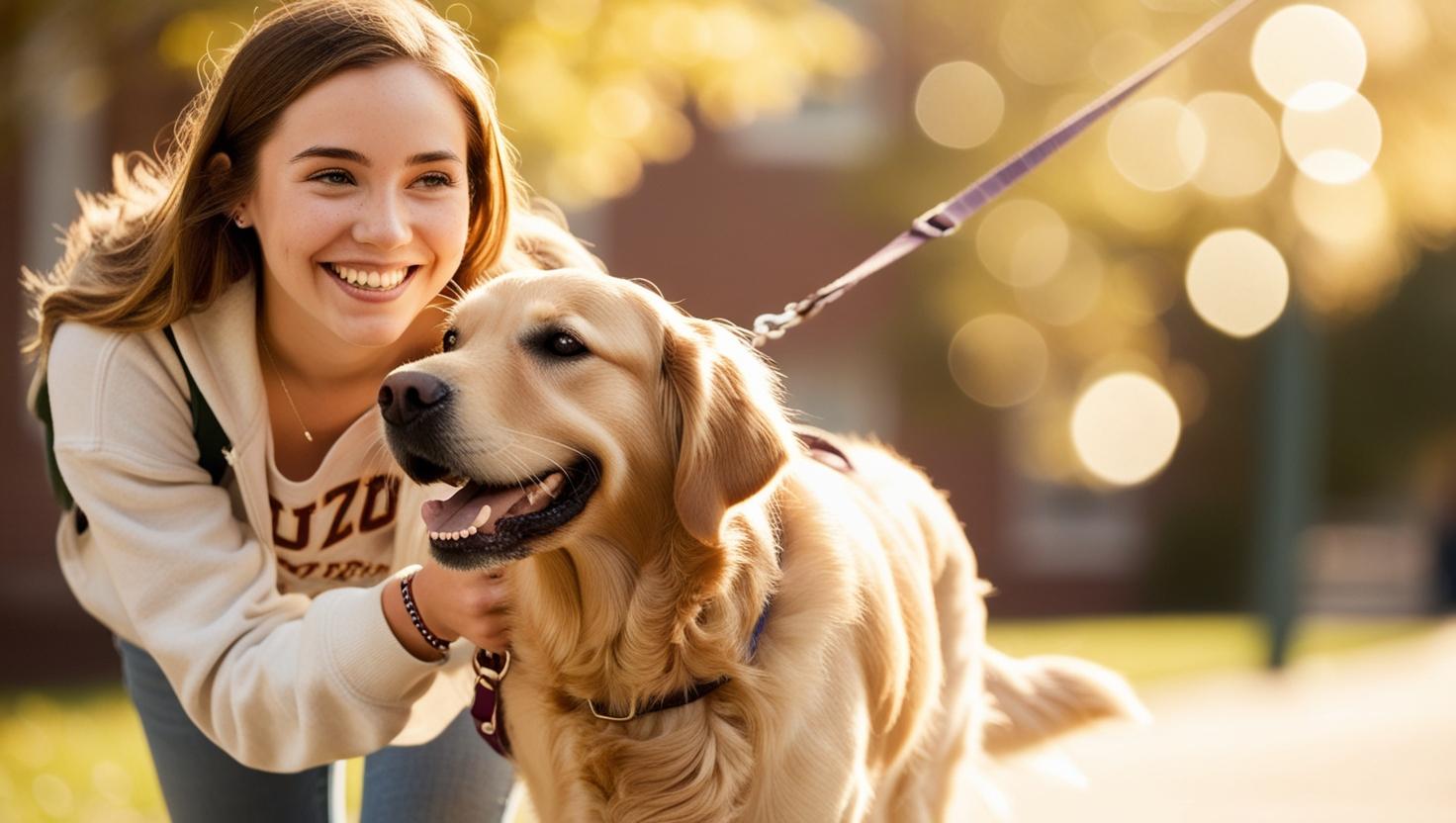 Pet Walk Day on Campus