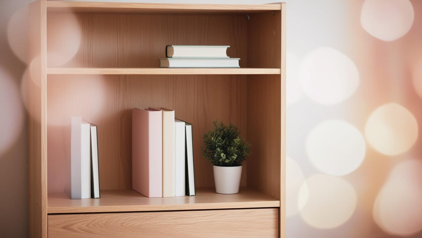 simple dorm bookcase hack